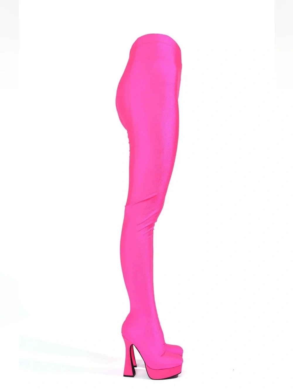 Cape Robbin Hot Pink Platform Sock Boots